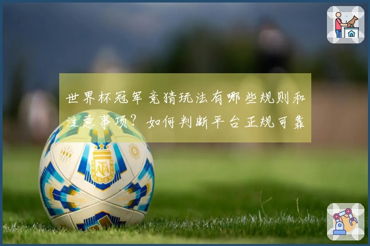 世界杯冠军竞猜玩法有哪些规则和注意事项?如何判断平台正规可靠